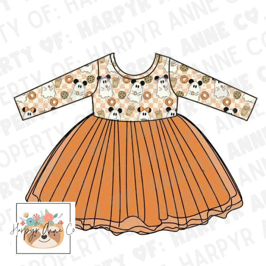 Ghost Mouse Tulle Dress