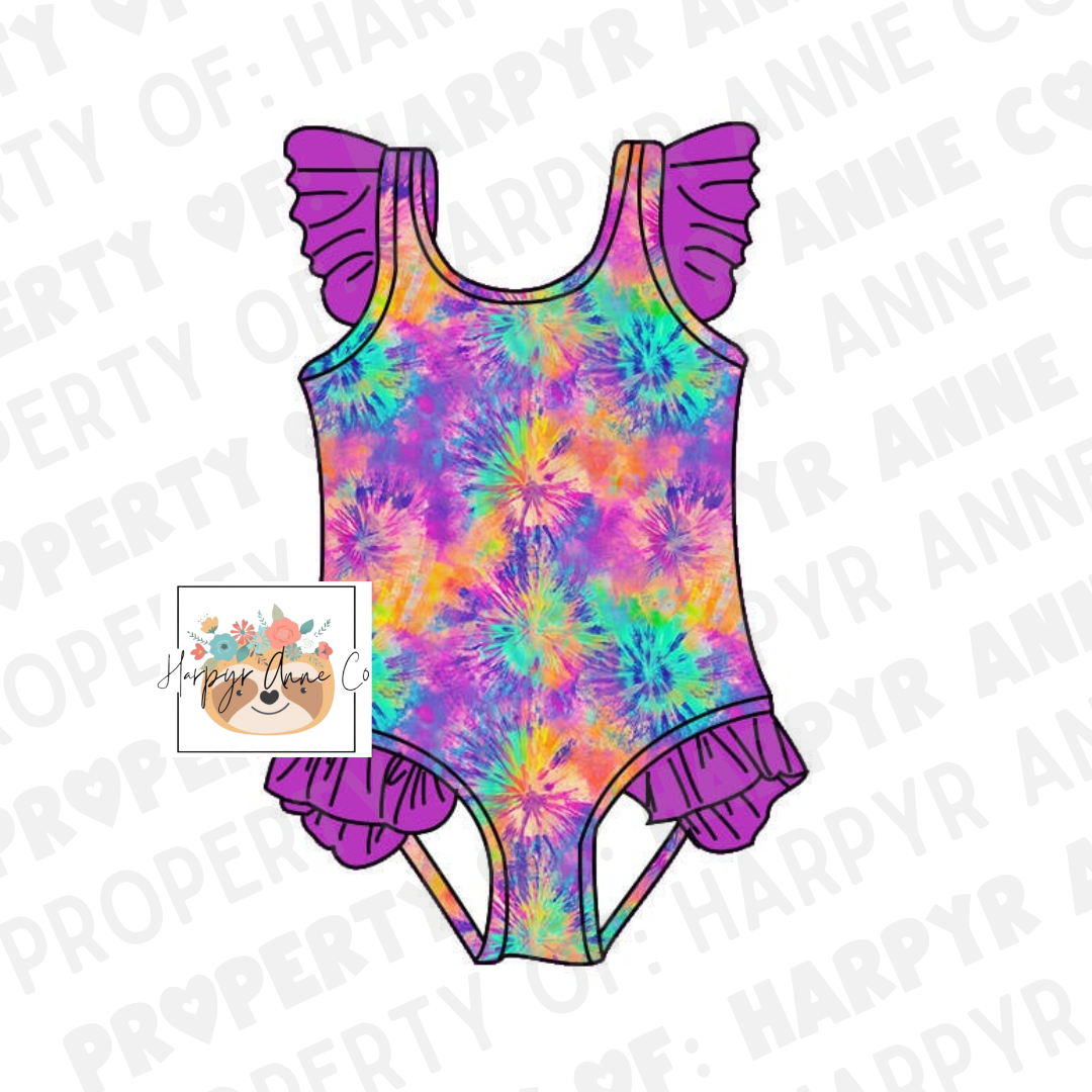 Neon Girl Swim