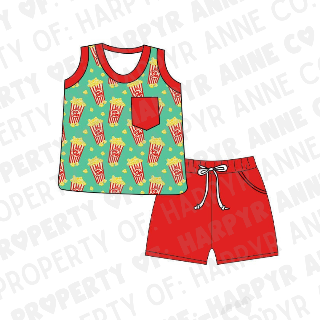 Popcorn Carnival Boys Set