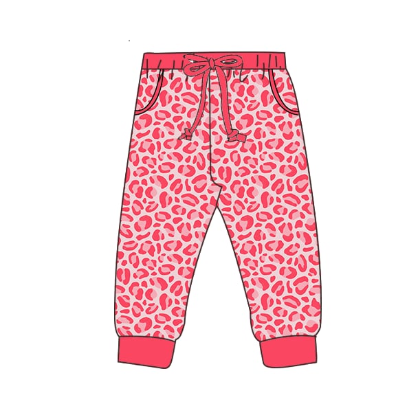 Leopard V-Day Joggers