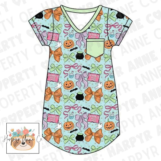Halloween Bows Nightgown