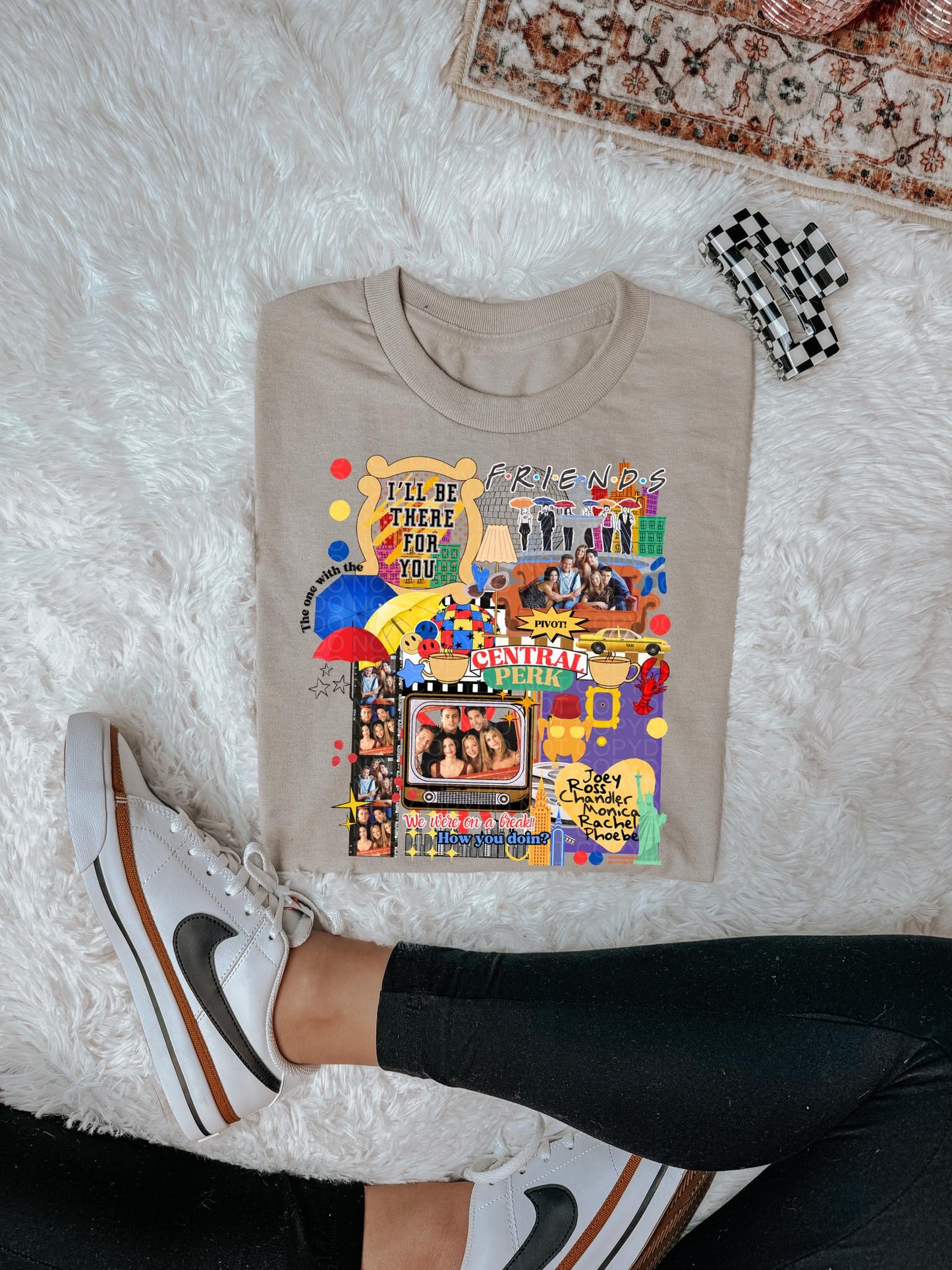 I'll be there for you collage - multiple styles