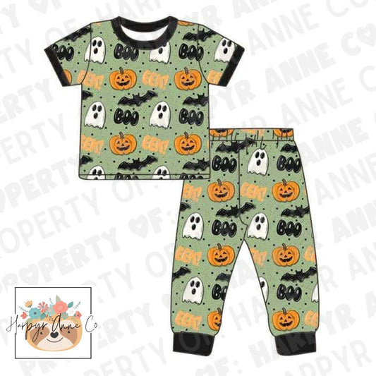 Green Ghost Pajamas