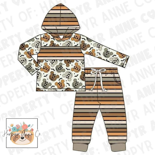 Boy Mouse Stripe Set