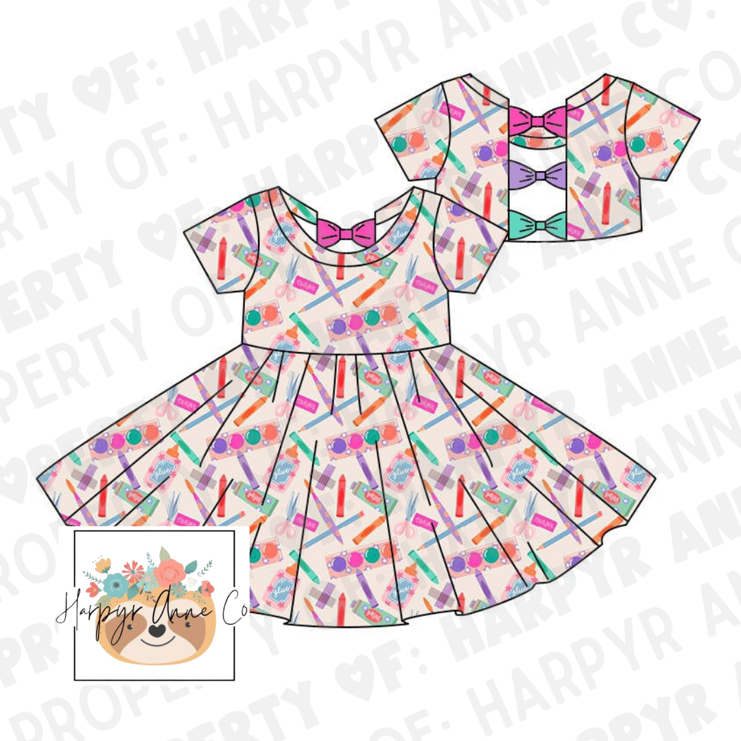 Art Bowback Dress