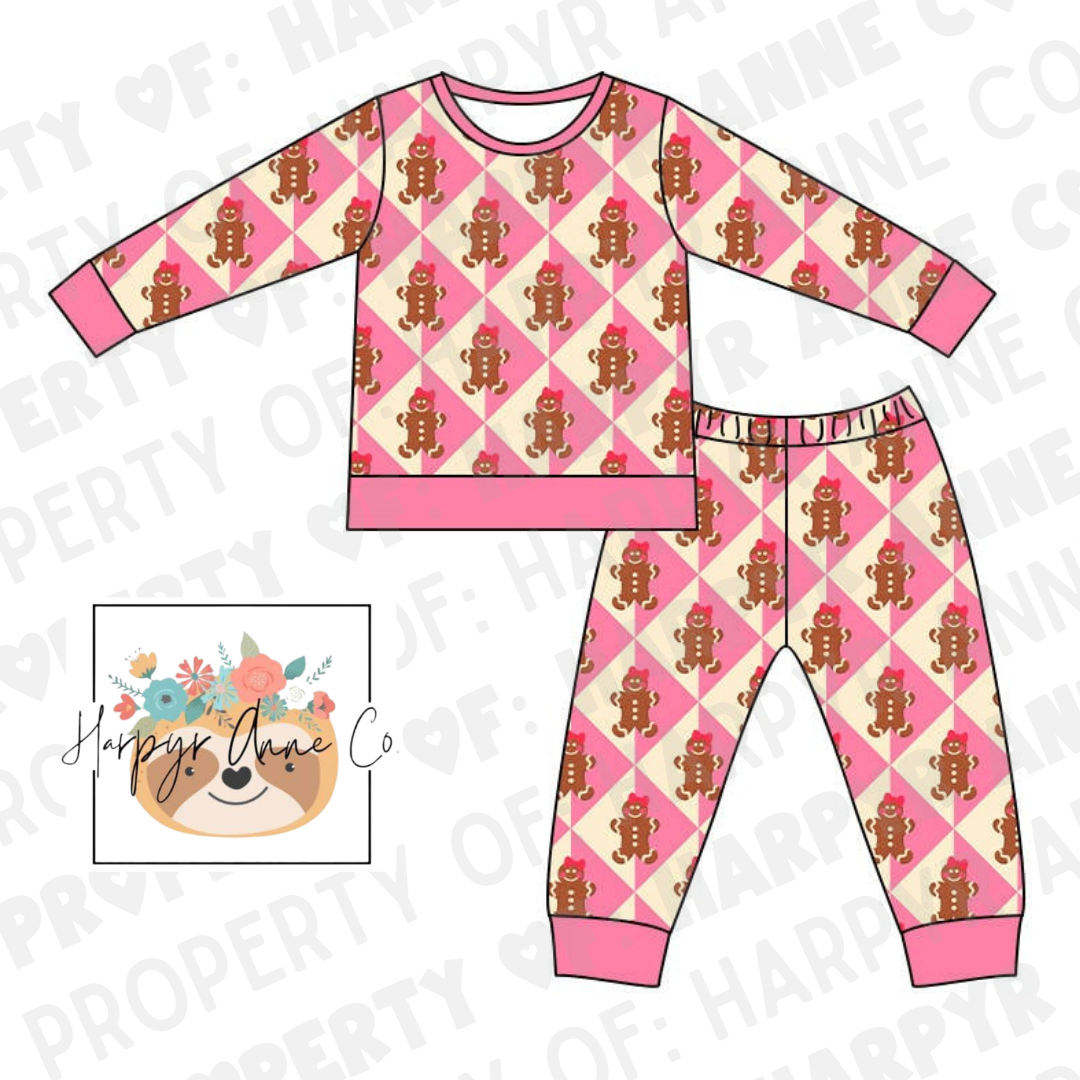 Pink Gingerbread Set