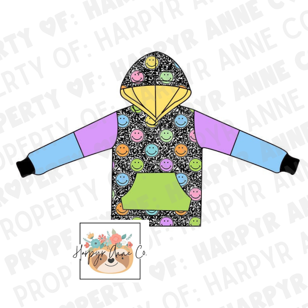 Smiley Notebook Hoodie