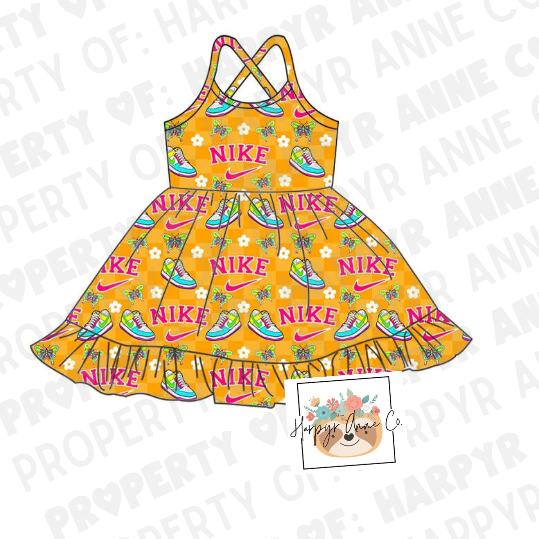 Neon Shoes Active Dress