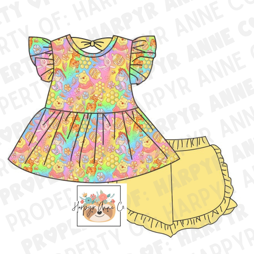 Neon Bear Set