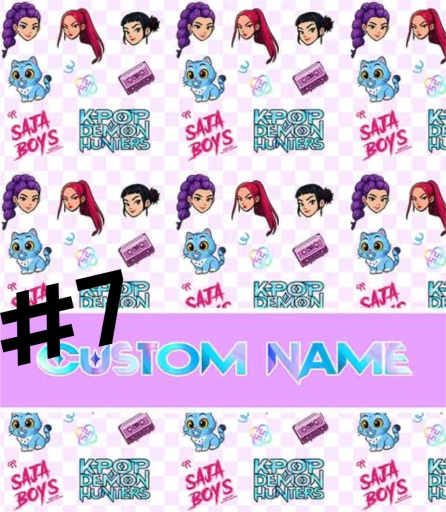 K POP Name Blanket