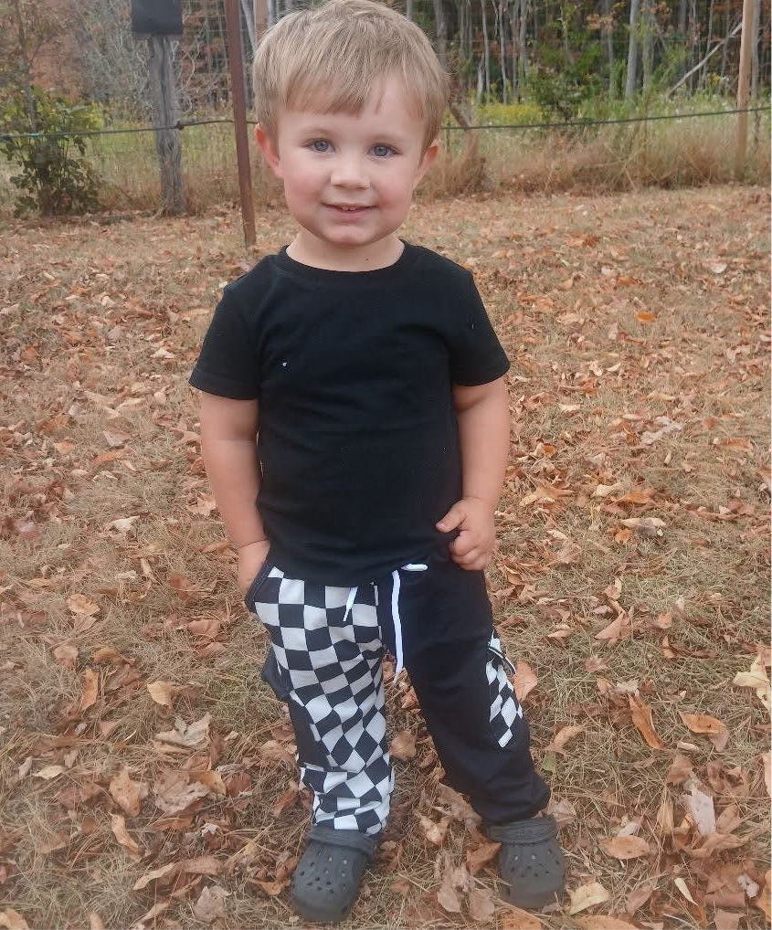 Cargo Jogger- Black Checks