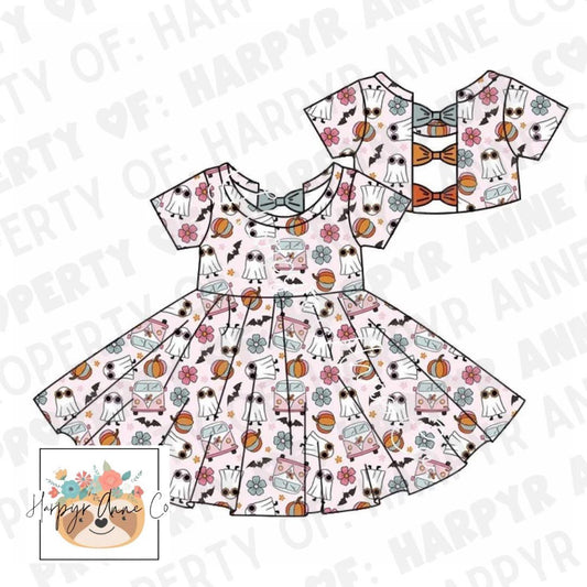 Groovy Ghost Bowback Dress