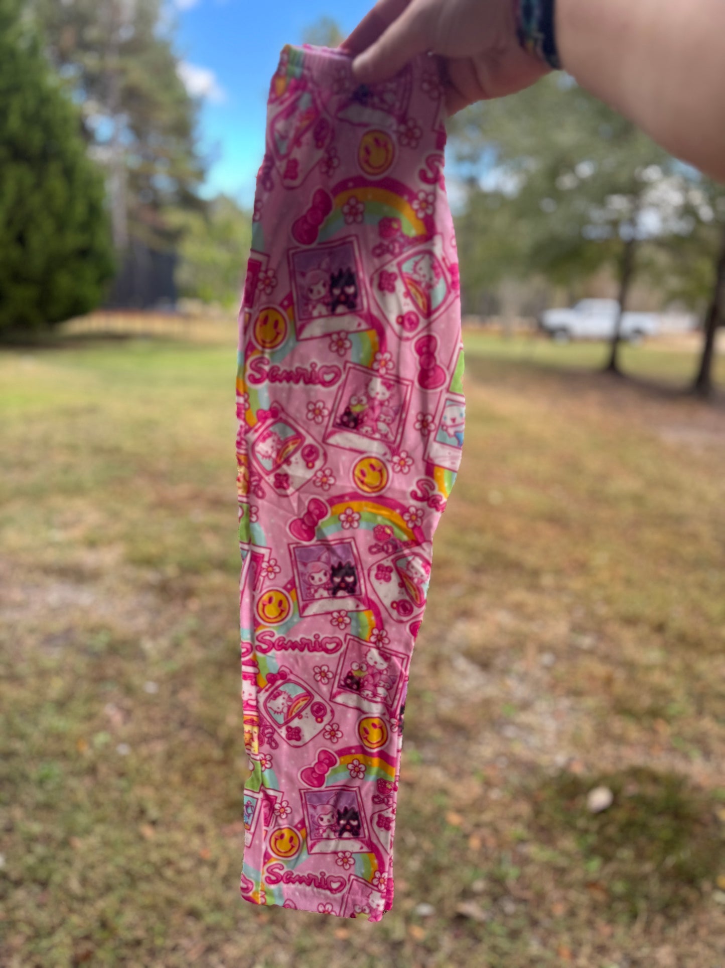 Pink Kitty Friends Leggings