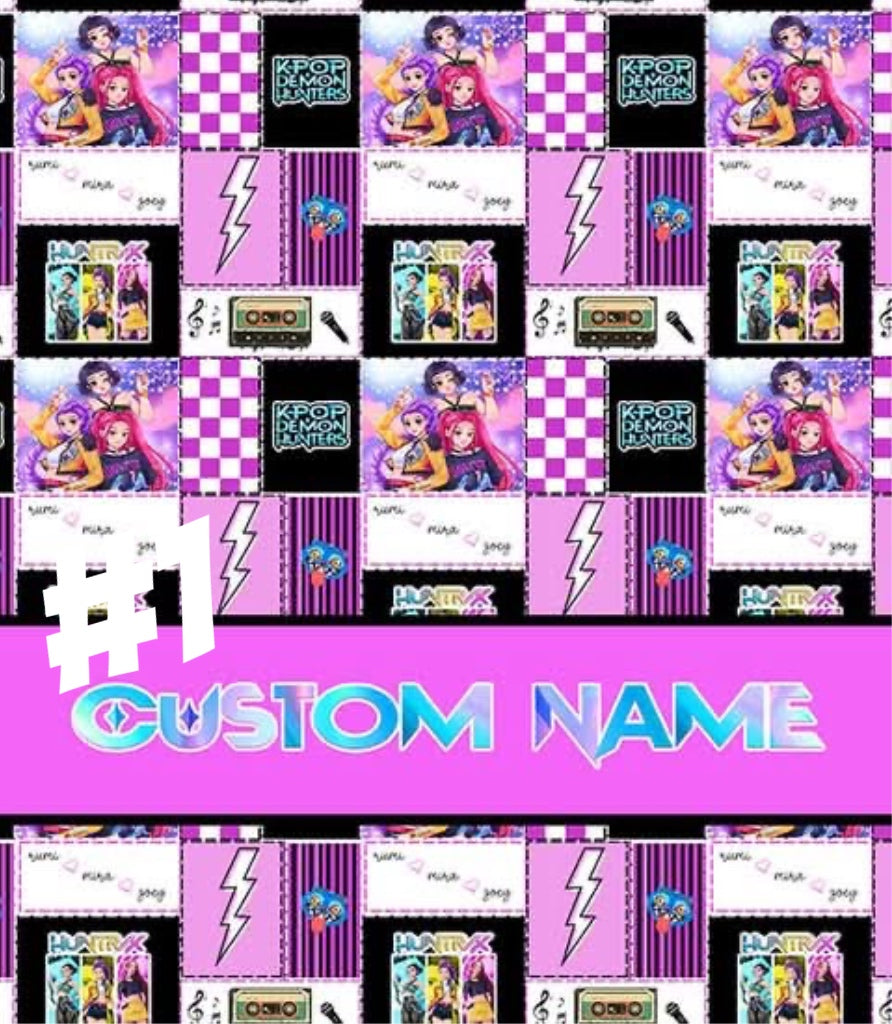 K POP Name Blanket