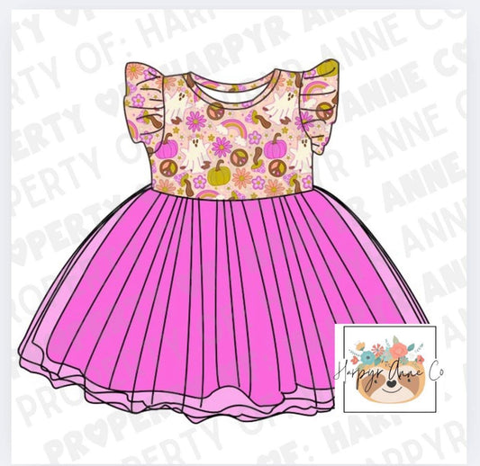 Groovy Ghost Tulle Dress