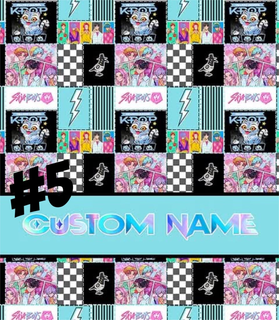 K POP Name Blanket