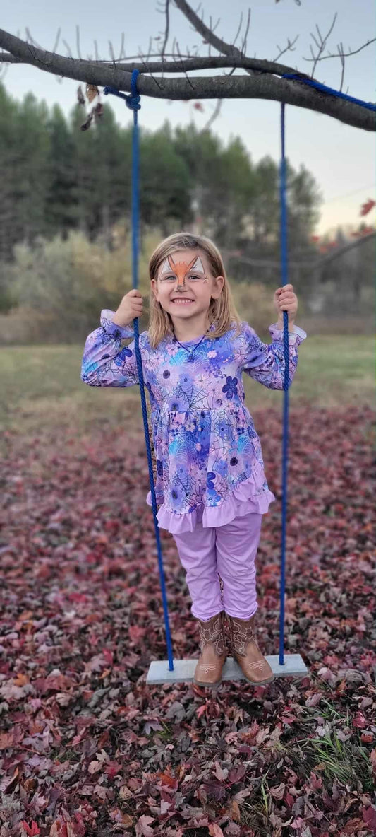 Webbed Floral Set