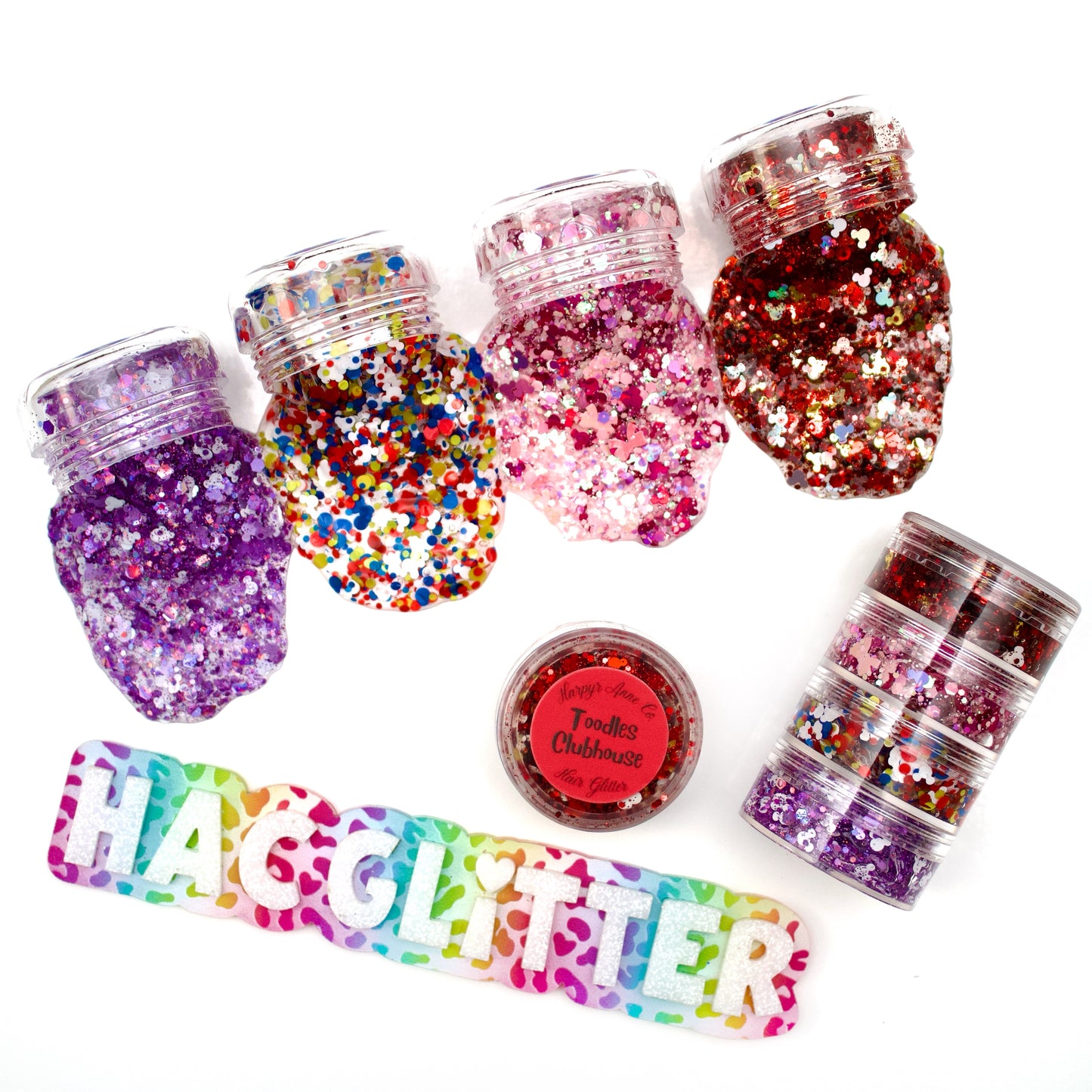 Toodles Clubhouse Hair Glitter