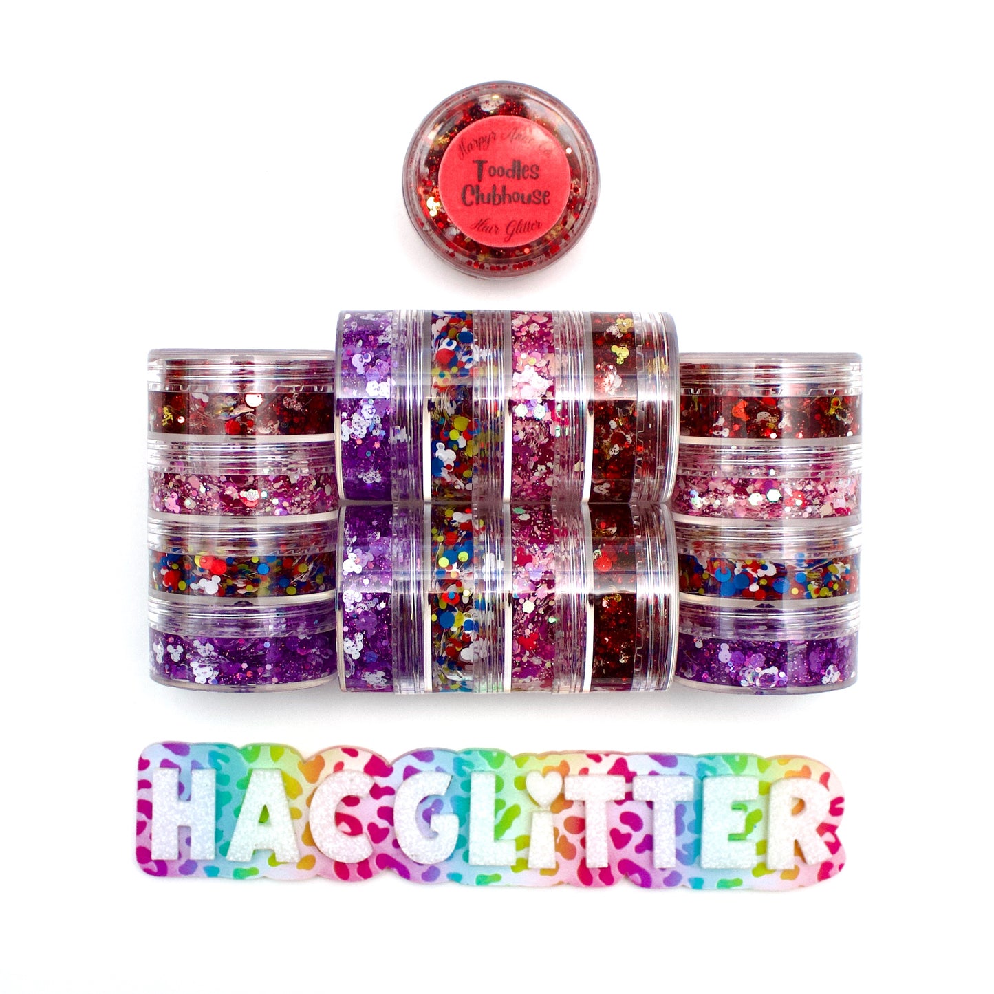 Toodles Clubhouse Hair Glitter