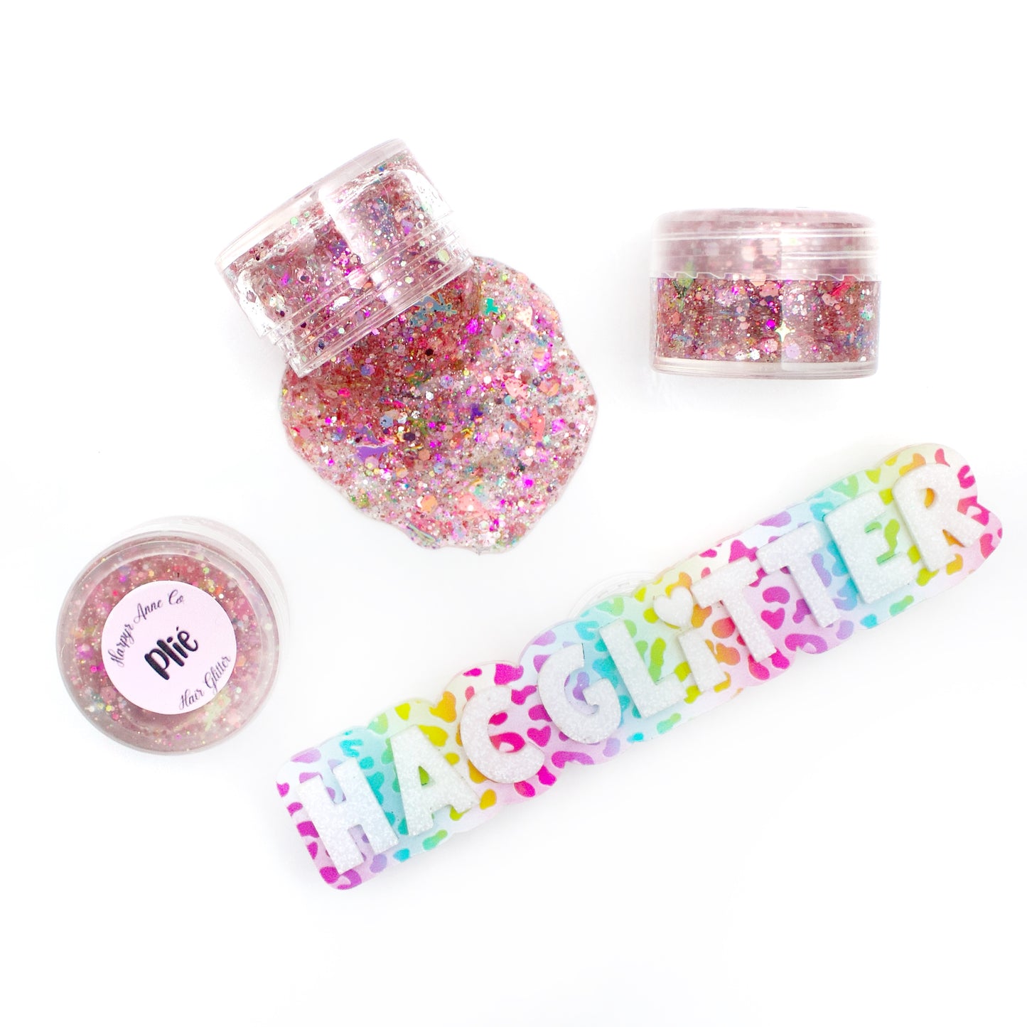 Plie Hair Glitter