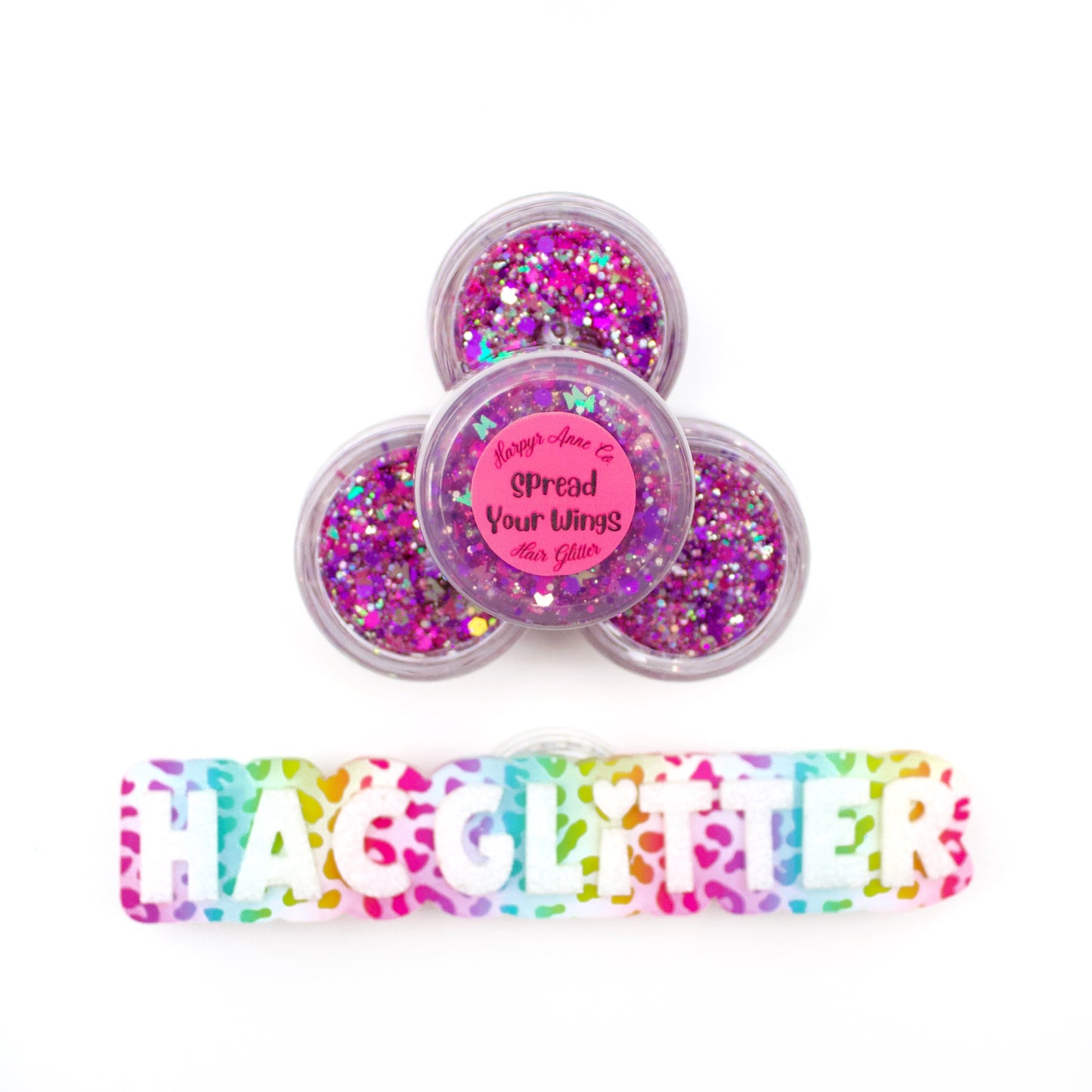 Spread Your Wings Hair Glitter