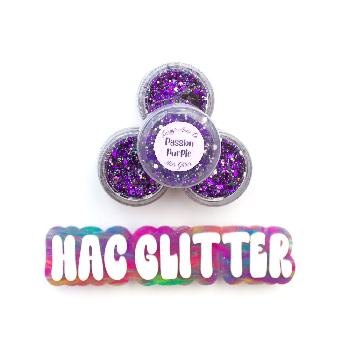 Passion Purple Hair Glitter