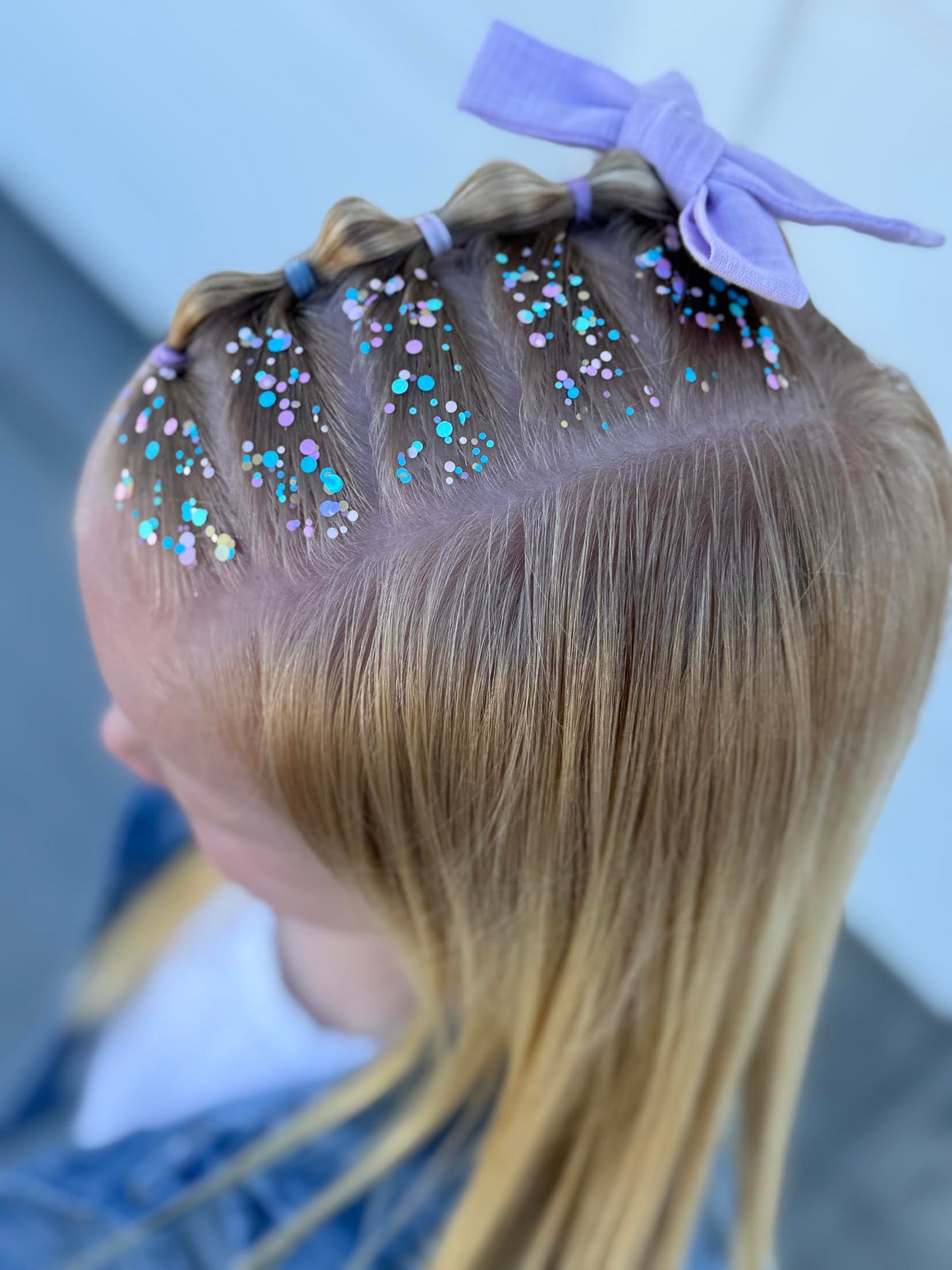 Dippin Dots Hair Glitter