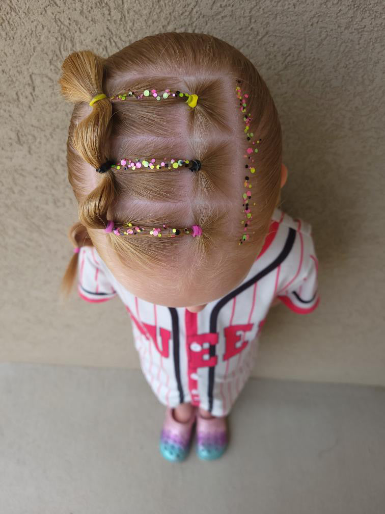 Flash Mob Hair Glitter