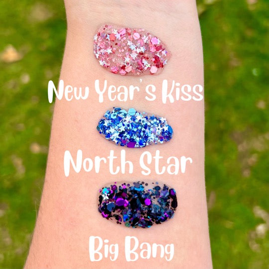 North Star Hair Glitter