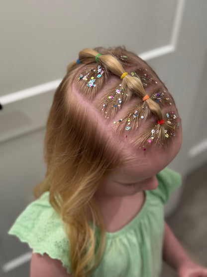 Birthday Bash Hair Glitter