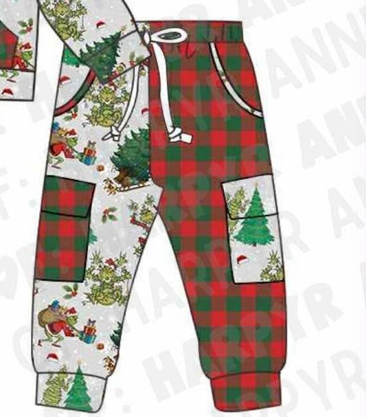 AMO Joggers- green guy