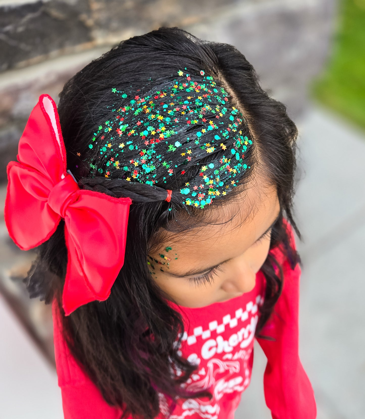 Christmas Star Hair Glitter