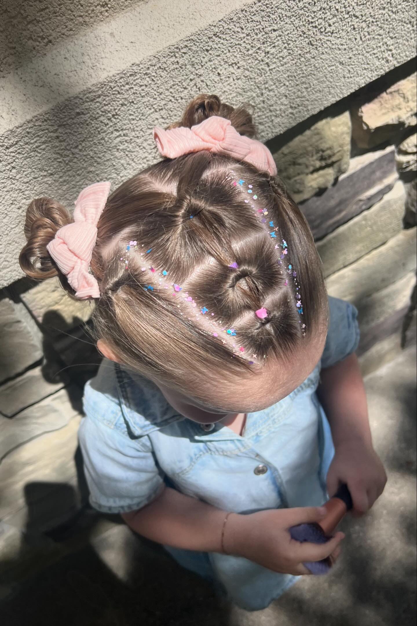 Girl Party Hair Glitter