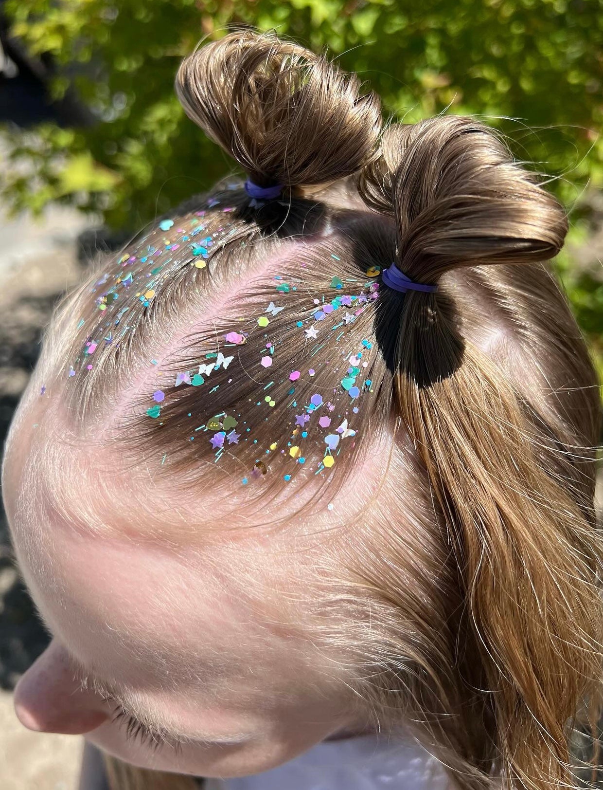 Tea Party Hair Glitter