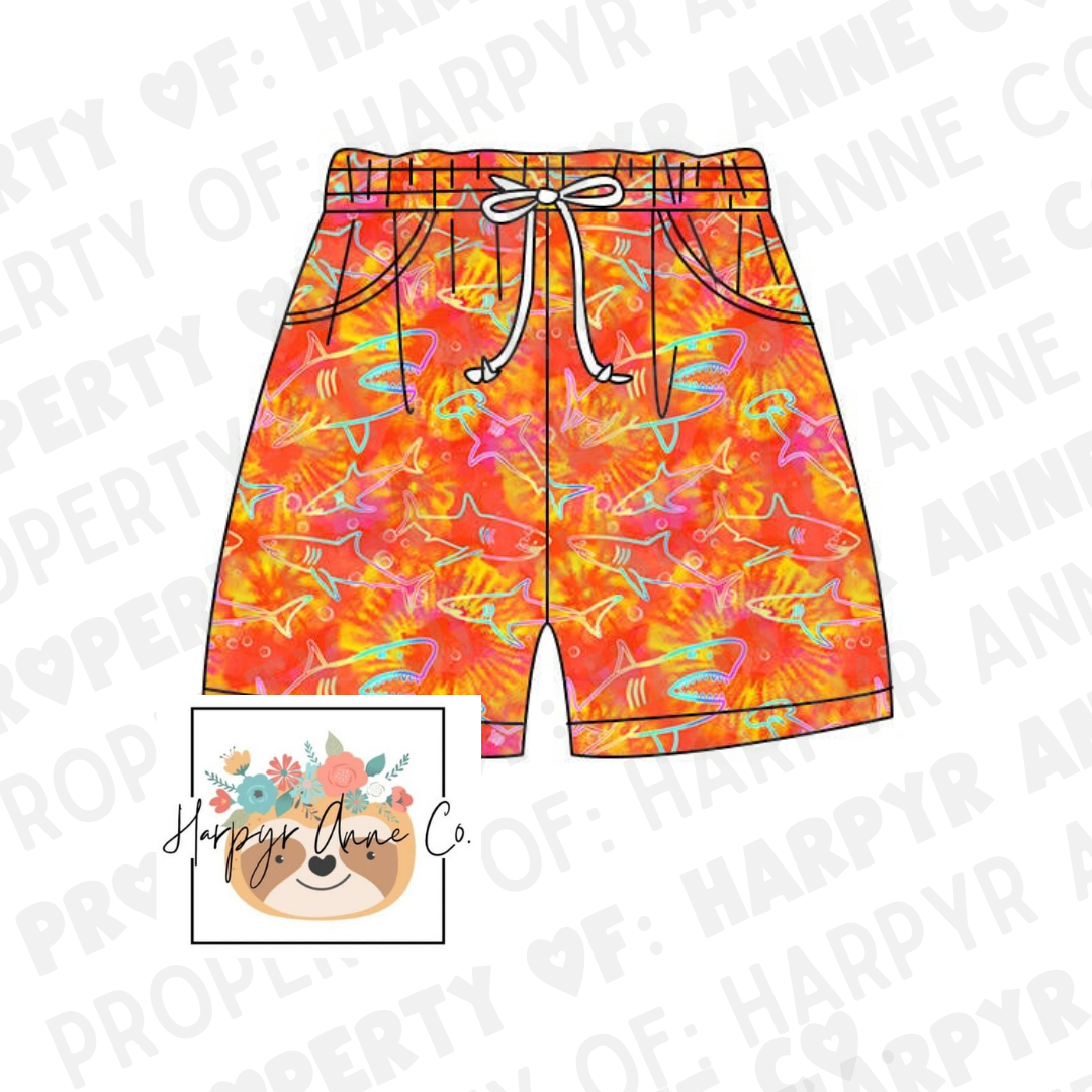 Shark Swim Trunks