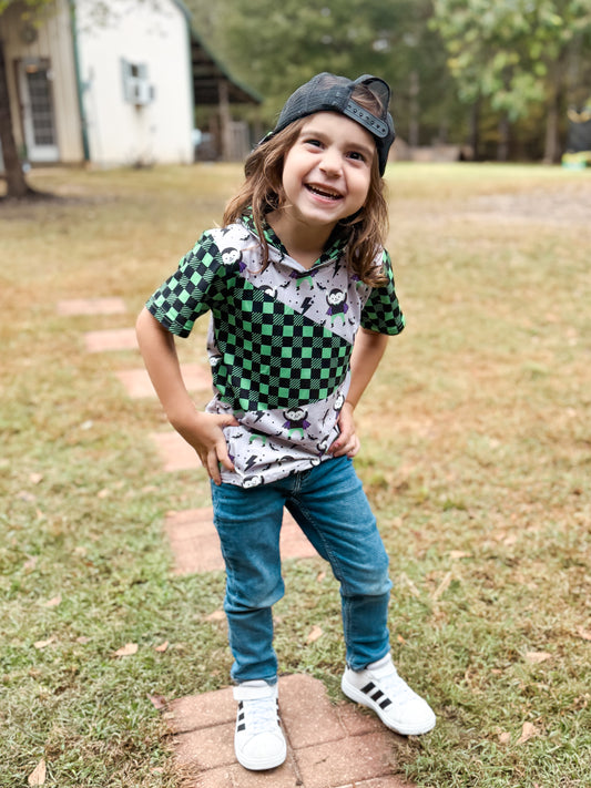 Vampire Checks Hoodie