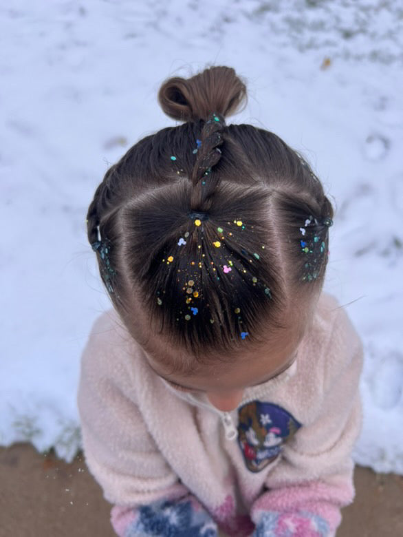 Toodles on Ice Hair Glitter