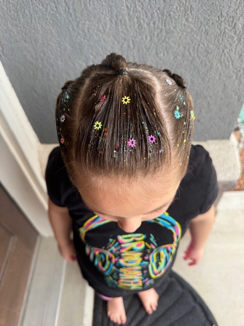 Spring is in Bloom Hair Glitter