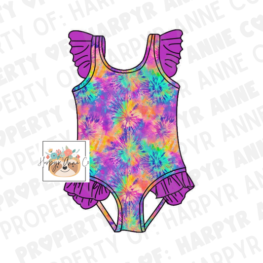 Neon Girl Swim