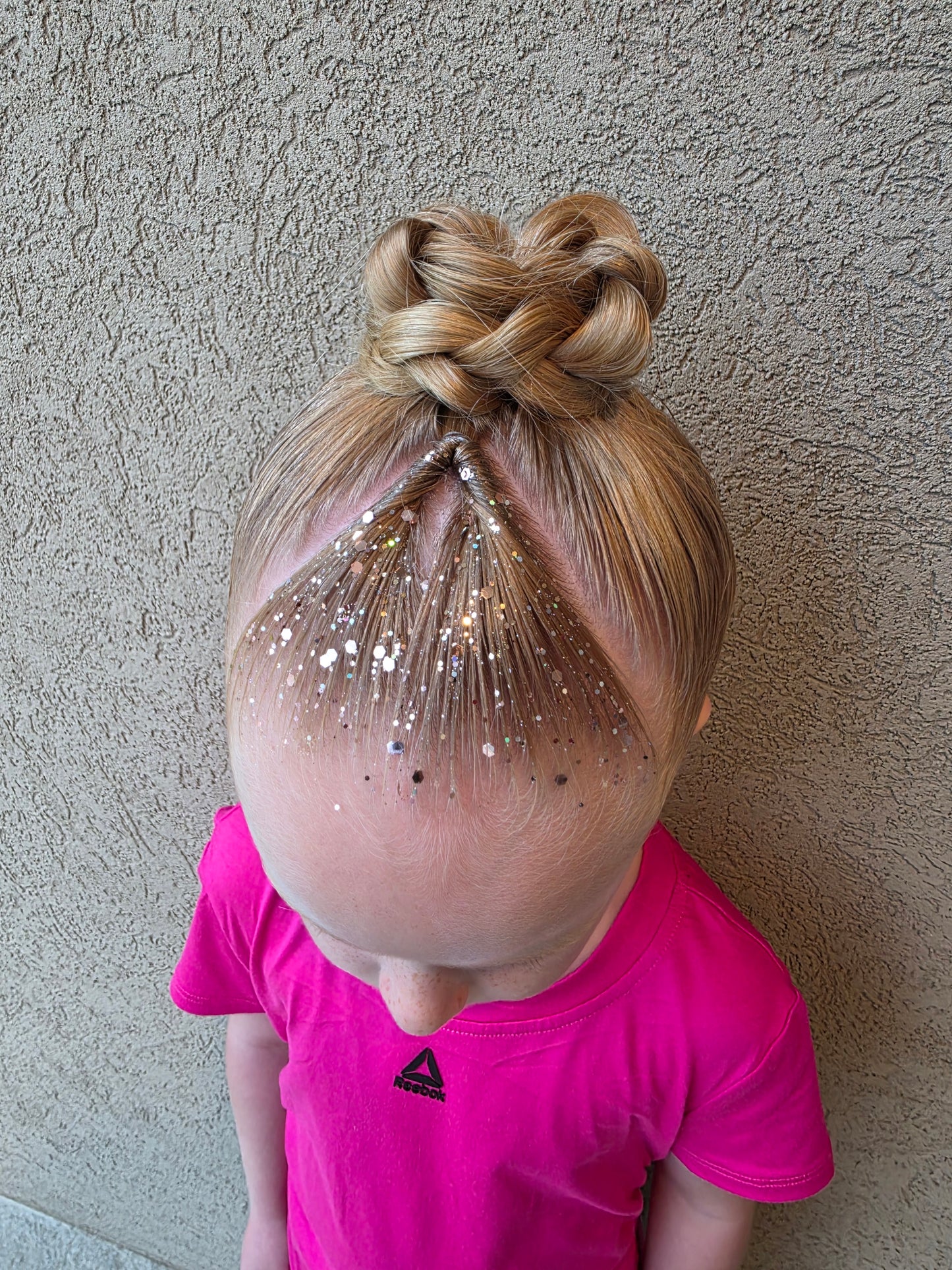 Fall Flannel Hair Glitter Stack