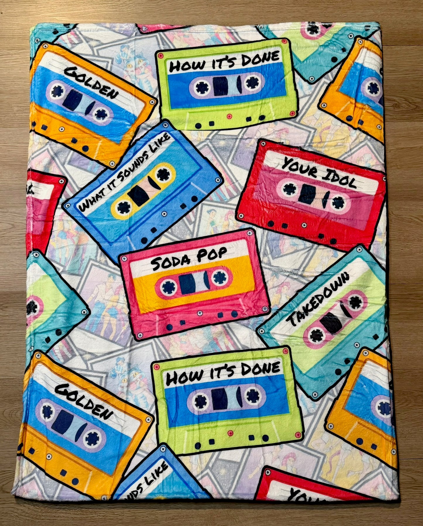 Tapes Kid Blanket