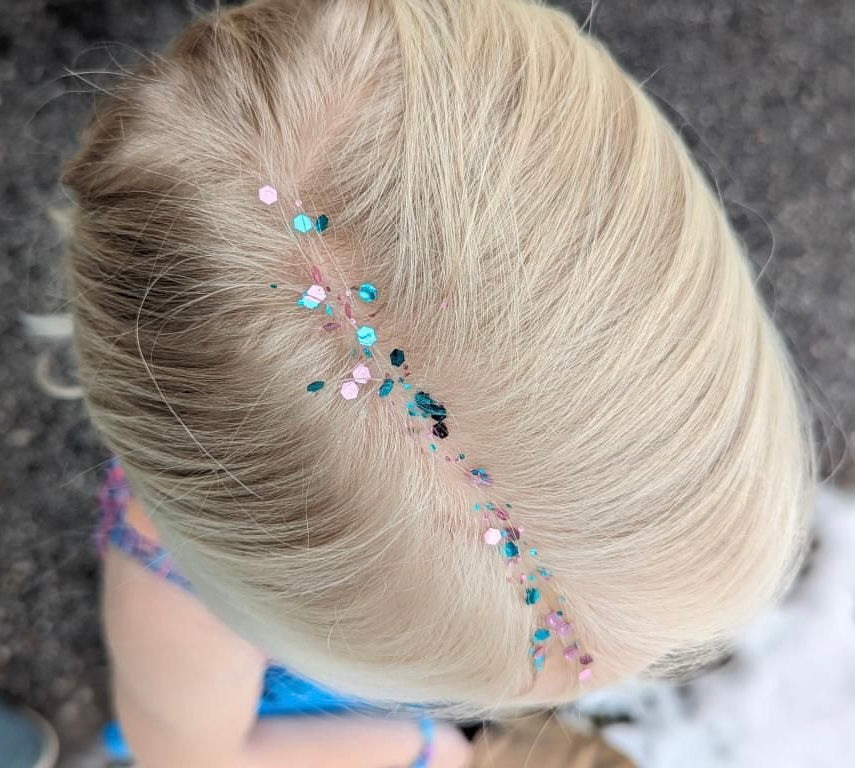 First Dance Hair Glitter