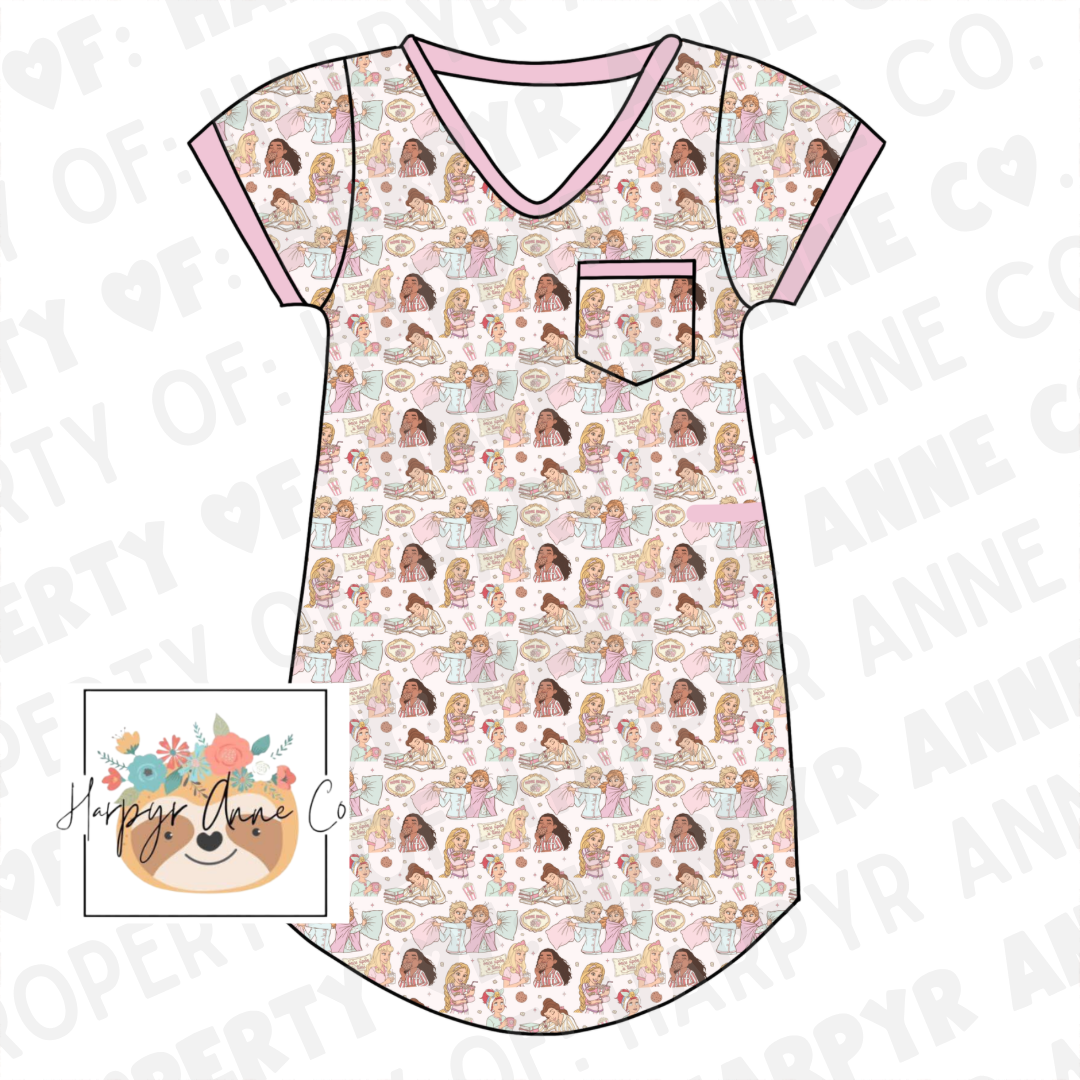 princess night gown