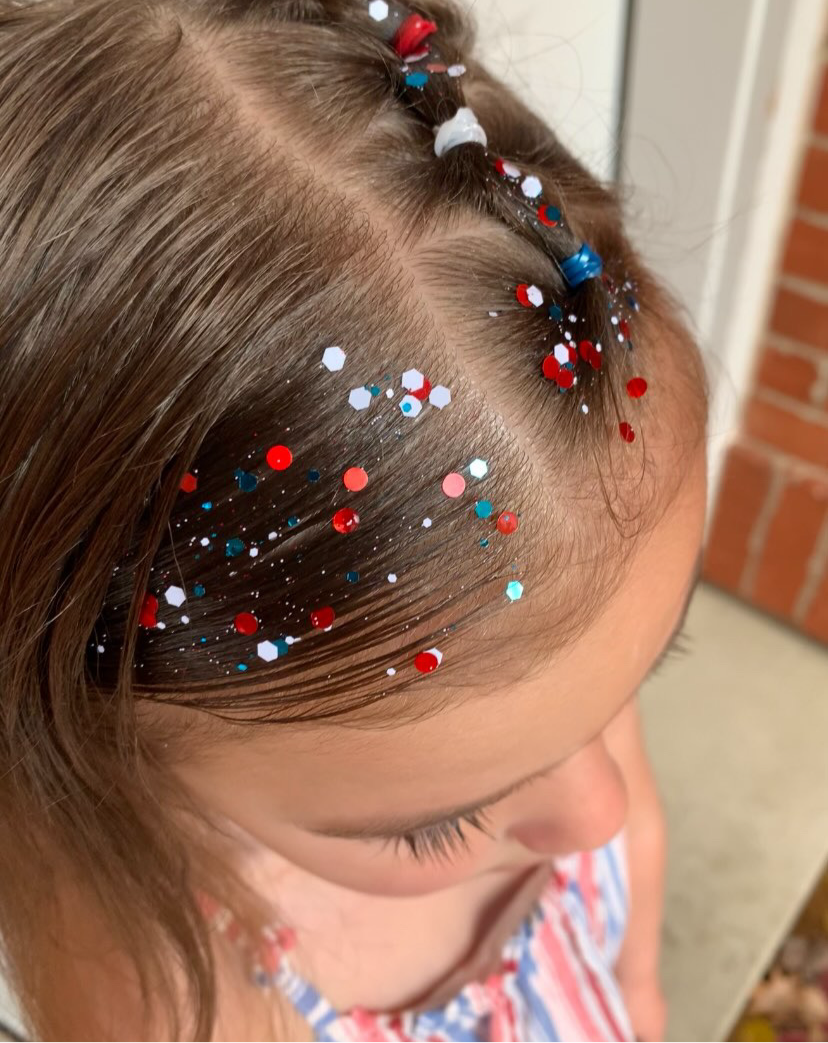 All American Girl Hair Glitter