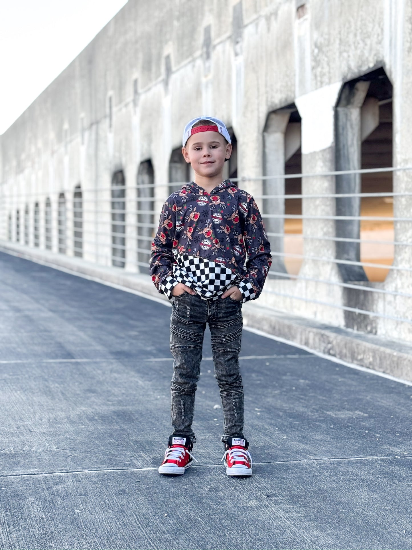 AMO Hoodie- reindeer