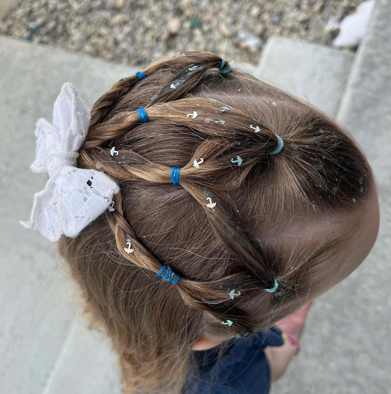 Rainy Day Hair Glitter