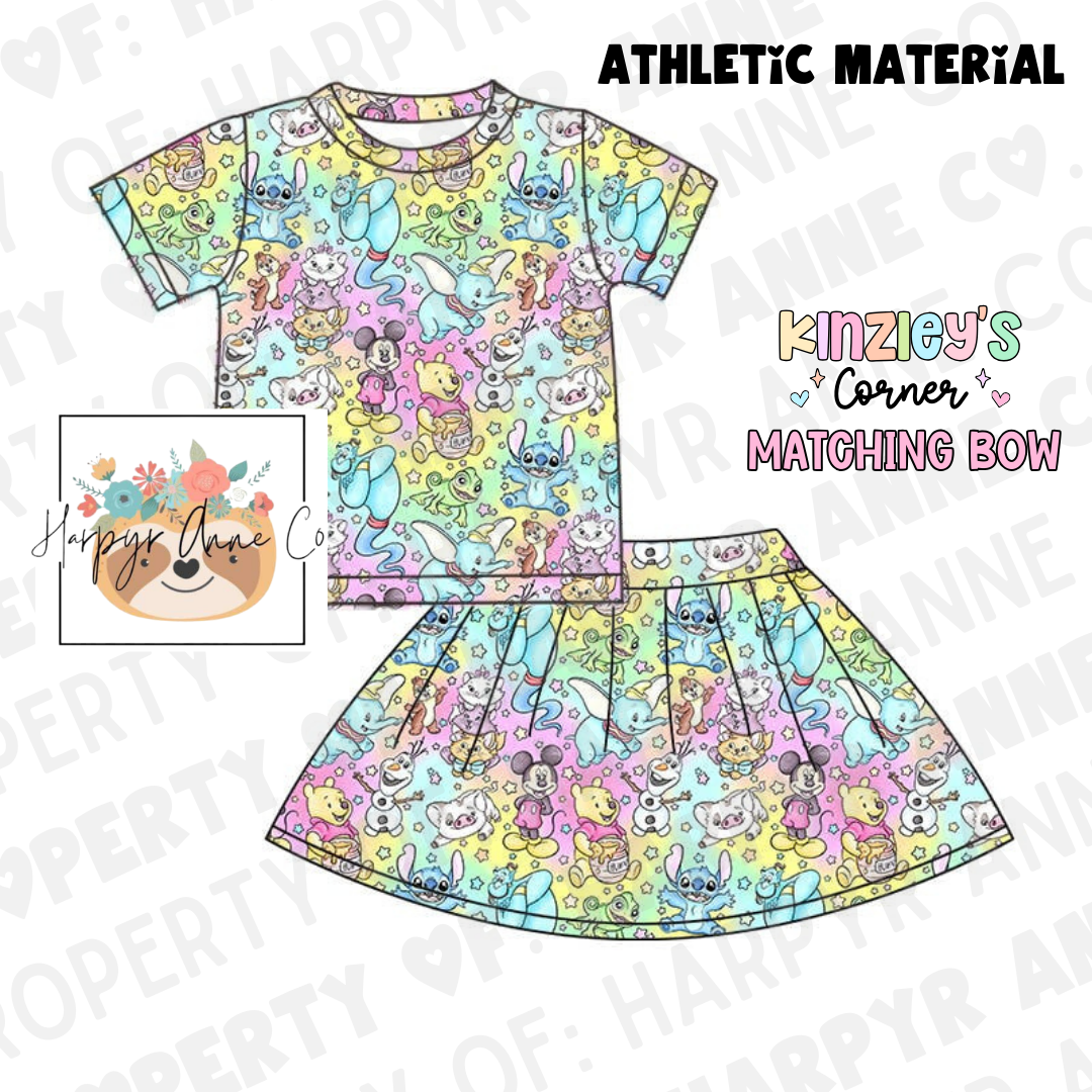 Magical Watercolor Athletic Set