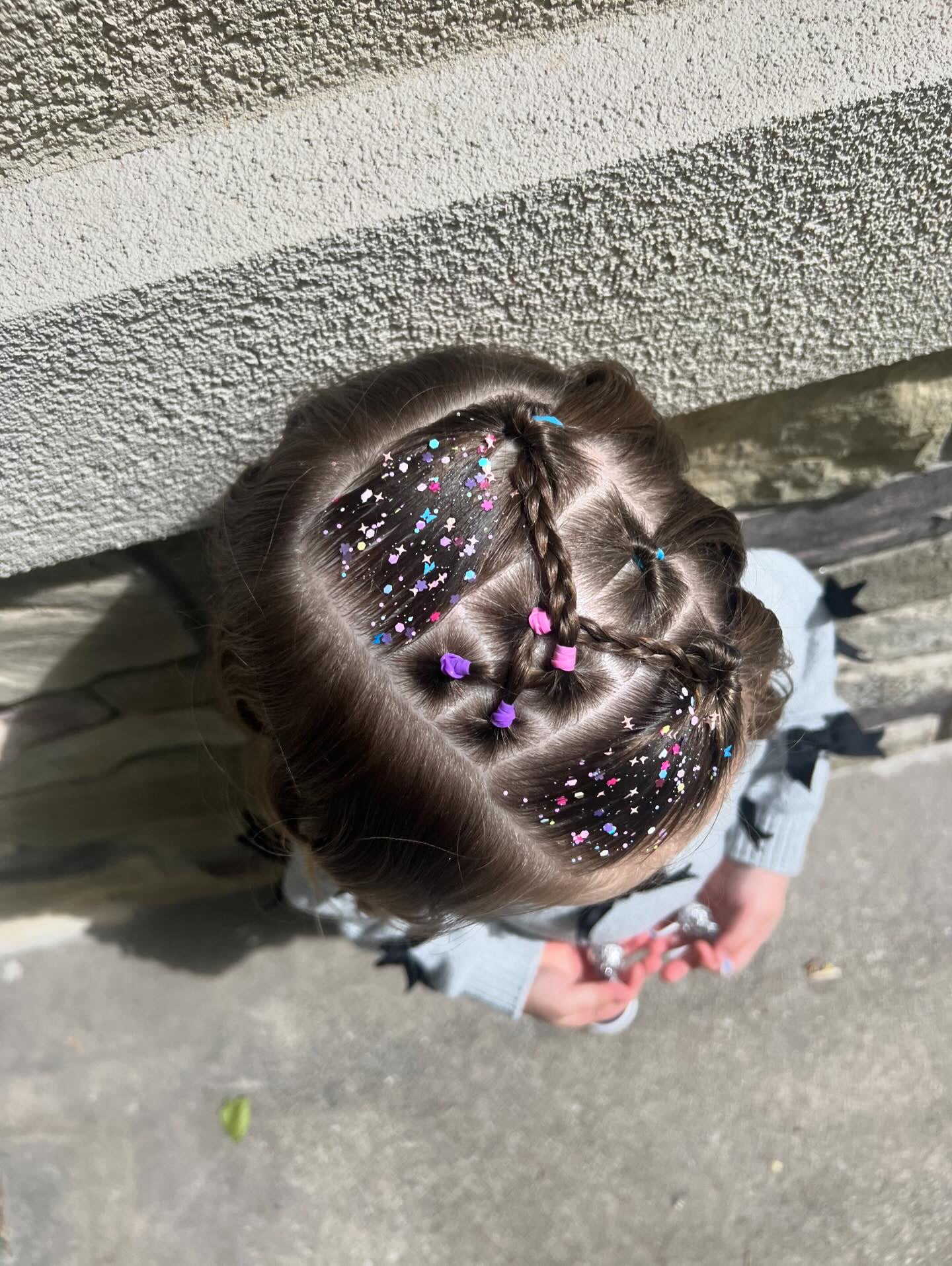 Girl Party Hair Glitter