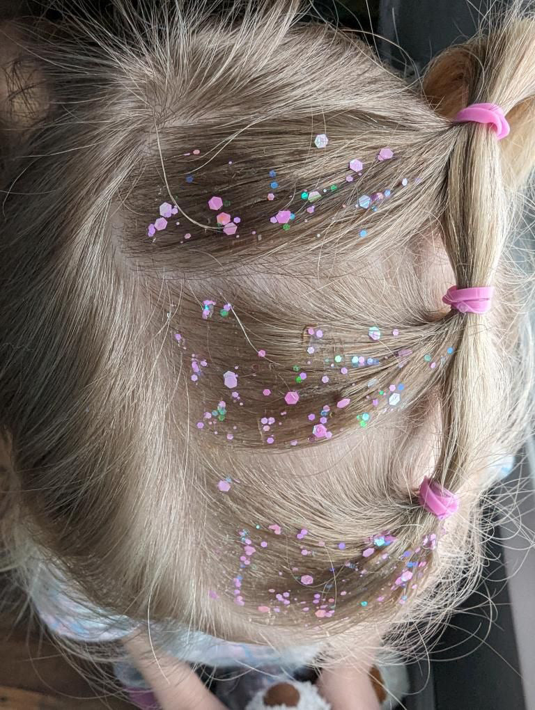 Jellybean Hair Glitter Stack