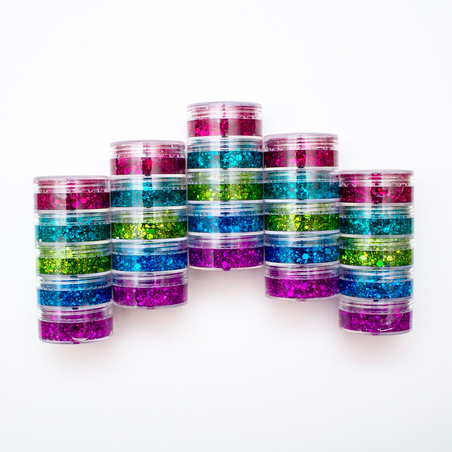 Kaleidoscope Hair Glitter Stack